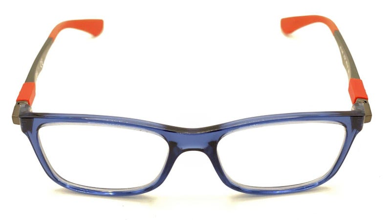 Monturas de gafas rectangulares Ray Ban RB 1549 3734 azul grisáceo rojo 48-16 125 imagen 3