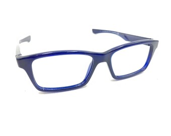 Oakley Shifter XS OY8001-0448 Gepolijst blauw ijsbrilmontuur 48-14 128 kinderen