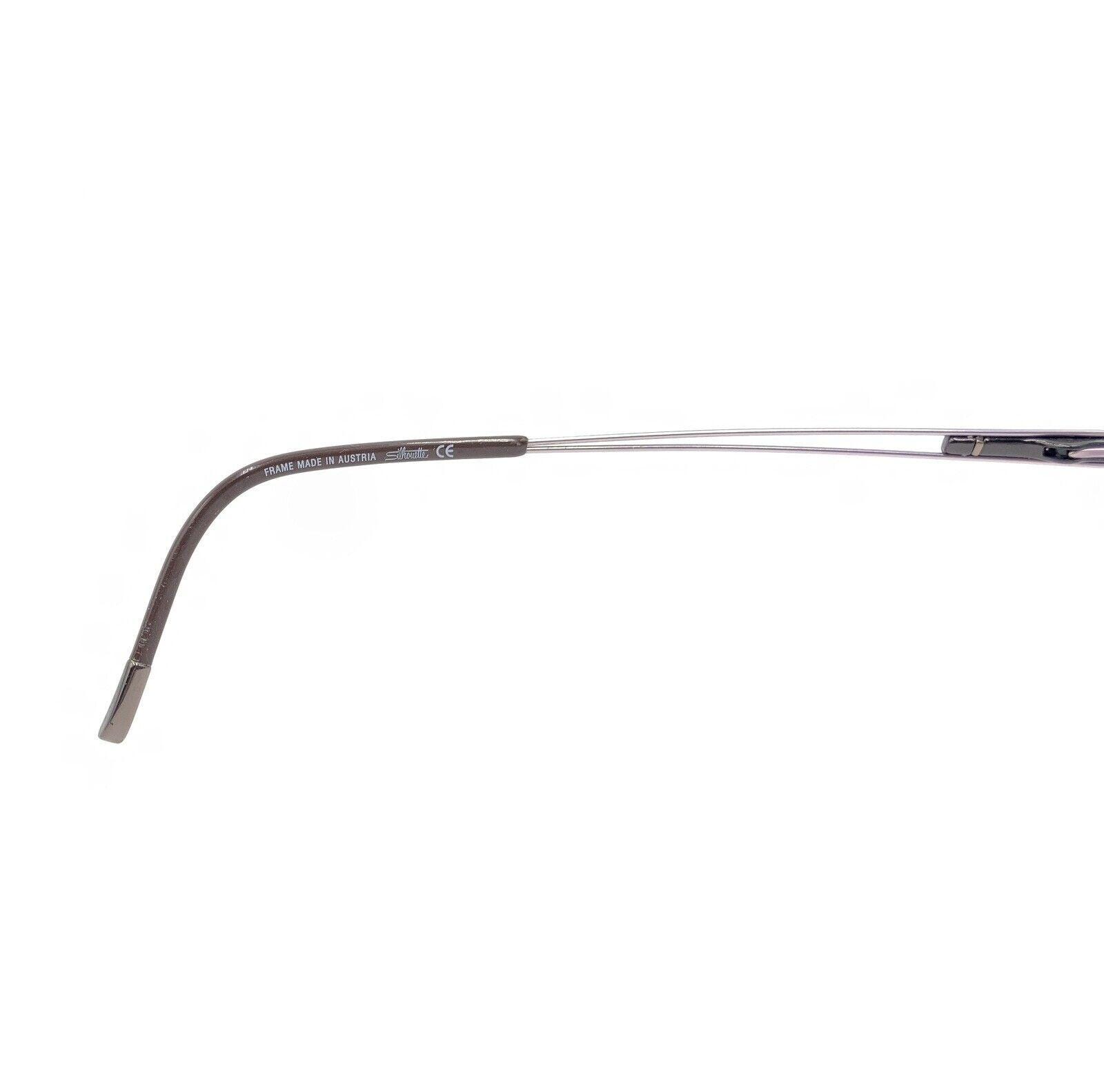 Silhouette 6738 40 6056 7661 Titanium Brown Rimless  display picture 1