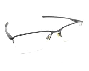Oakley Socket 5.5 OX3218-0154 Gepolijst zwarte halve brilmonturen 54-18 138