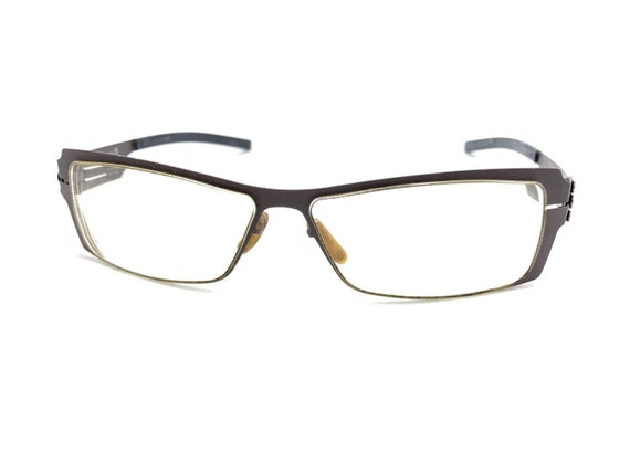 IC! Berlin Jeanne Matte Brown Eyeglasses Frames 5… - image 8