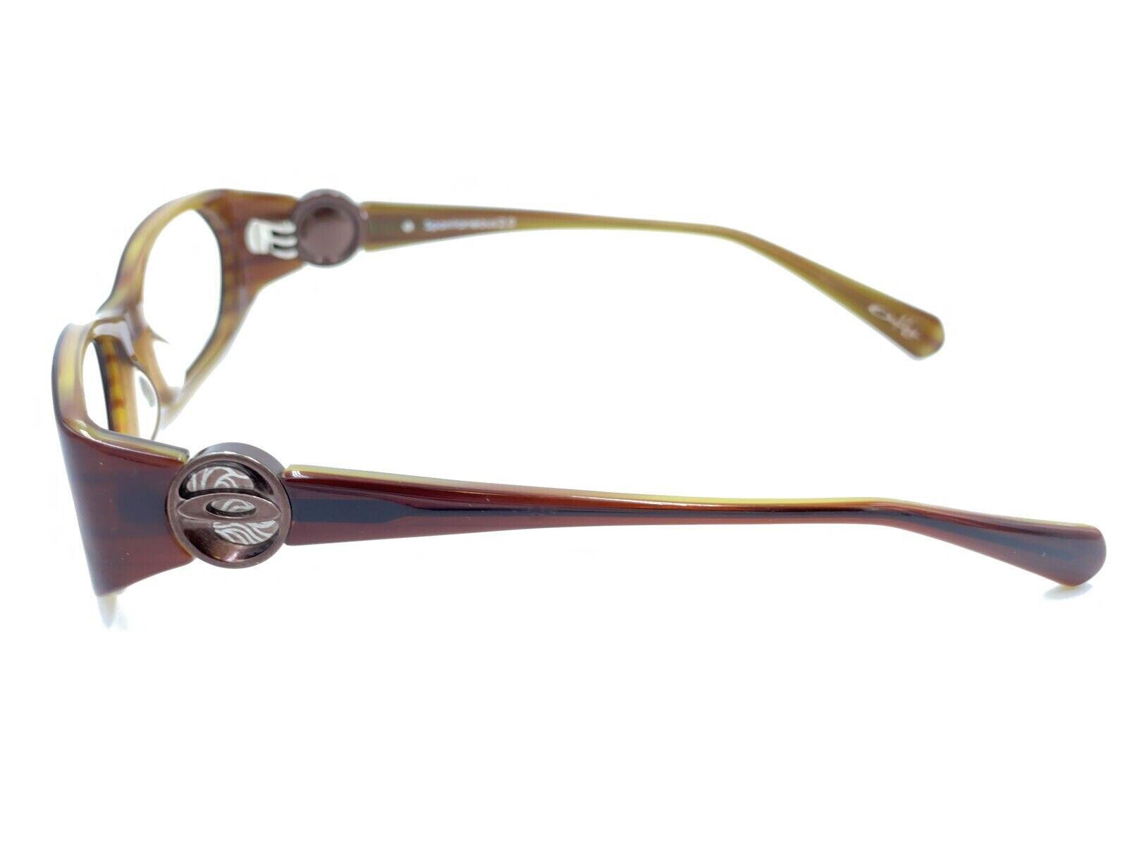 Oakley Spontaneous 2.0 Eyeglasses Striped Plum Rectangular Frames 130 52-16 Y2k Oakley Spontaneous 4.0 Striped Plum Eyeglasses Frames Brown  main image 3
