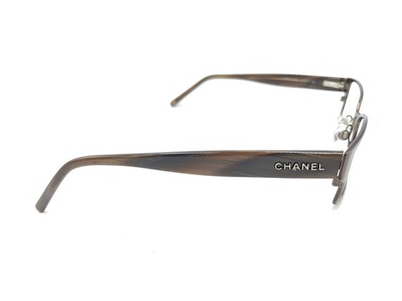 Chanel 2096 c.296 Shiny Brown Eyeglasses Frames 5… - image 4