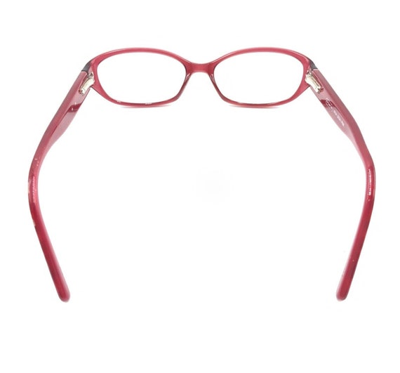 Coach Baila 2034 Pink Transparent Oval Eyeglasses… - image 5