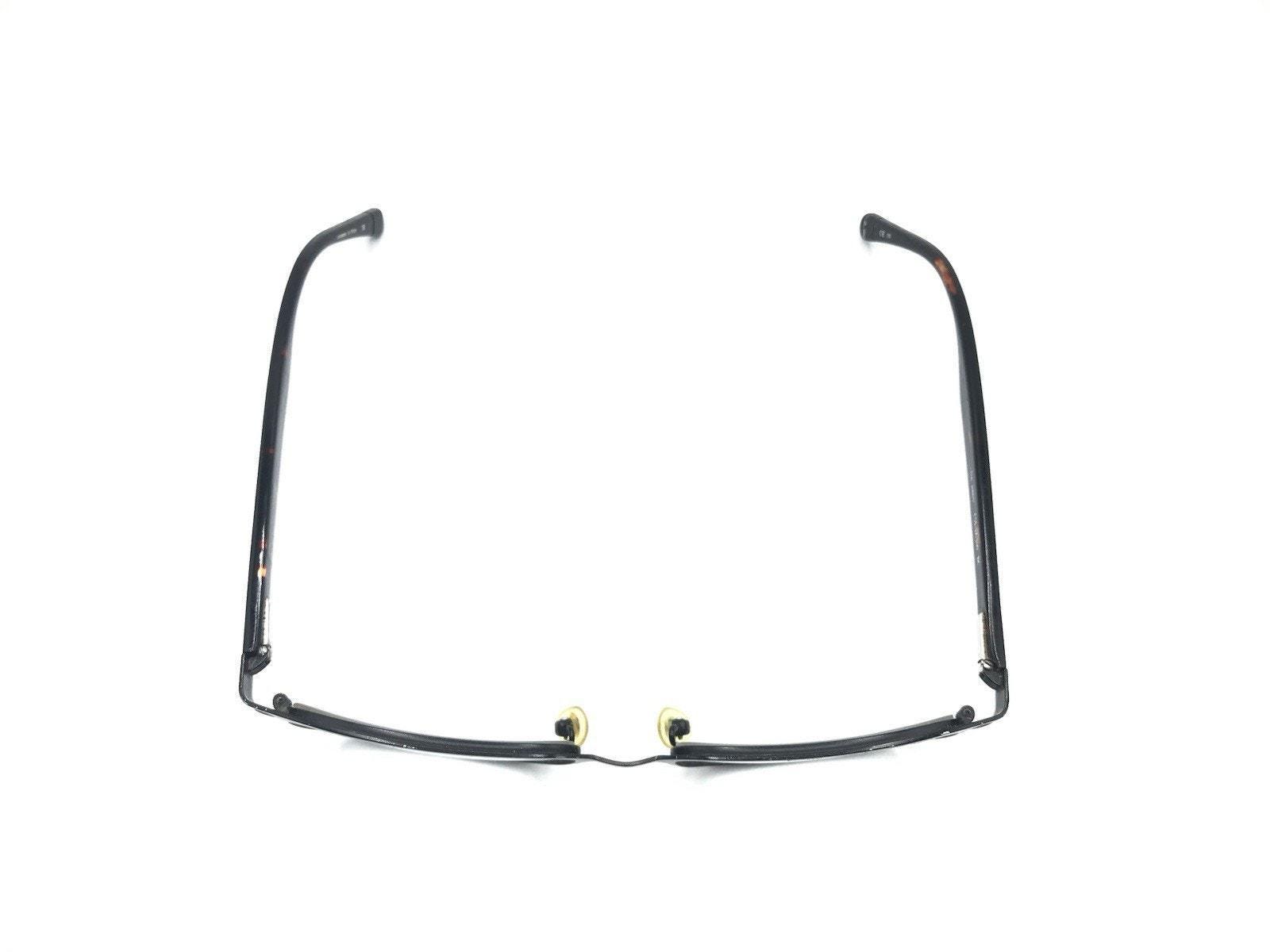 Penguin The James Bk Matte Black Authentic Eyeglasses 53-17-140 Penguin the James Matte Black Silver Eyeglasses Frames 53-17  main image 4