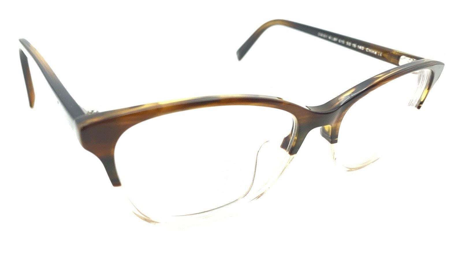 Warby‎ Parker Dual-Tone Black and Brown Eyeglasses Daisy NLBF 615 50 o15-140 Buy Warby Parker Daisy N 615 Eyeglasses – Eyewear Collections main image 2