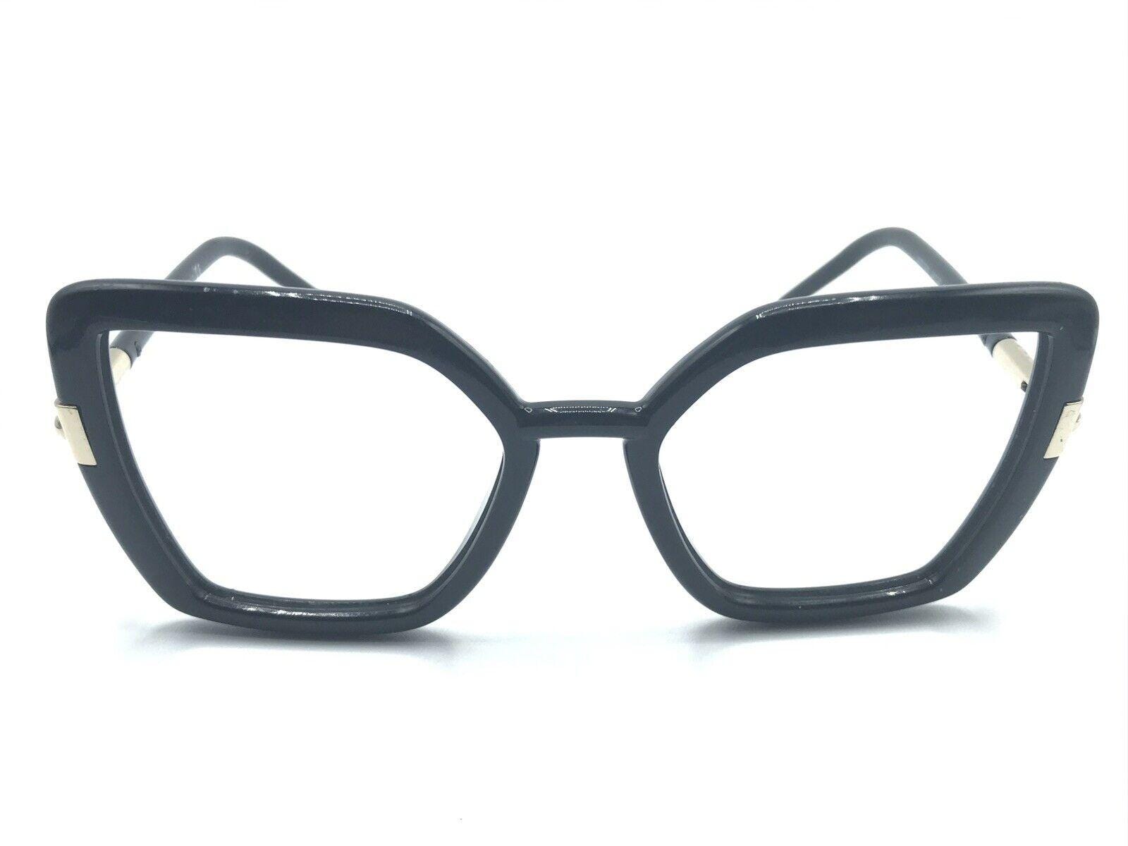 Prada Women\'s Sunglasses in Black SPR09W 5420 1AB-5Z1 140 3P Black Prada SPR 09W 1AB-0A7 Solid Black Sunglasses Frames 54-20  main image 2