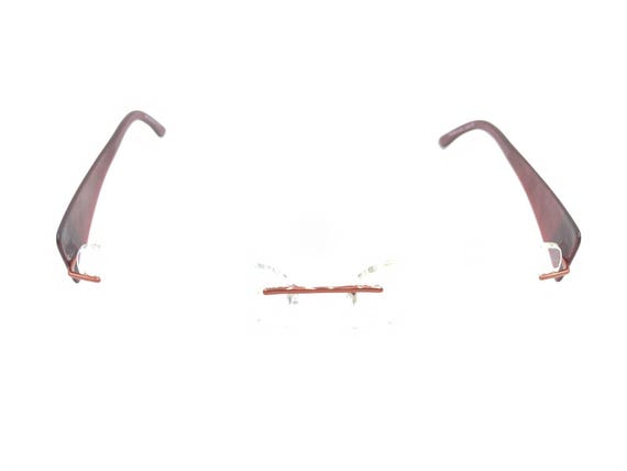 Silhouette rimless prescription glasses 6650 40 6054 made in Austria Silhouette Eyeglasses 7581 40 6062 Icon Collection Brown  main image 4