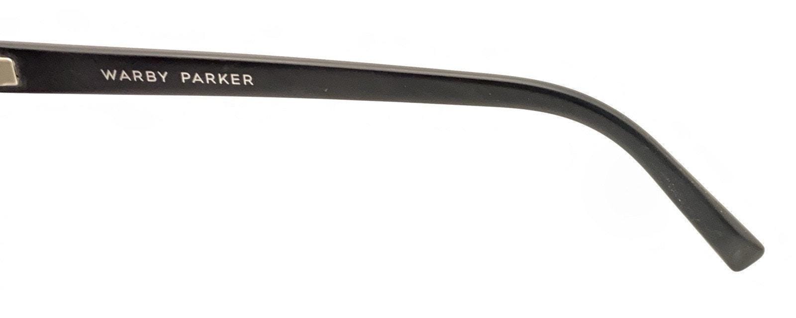 Warby Parker Barley Sunglasses black matte Warby Parker Barkley M LBF 103 Matte Black White Sunglasses  main image 3