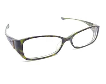 Oakley Bottle Green Tortoise Brown Eyeglasses Frames 51-15 130 Men Women