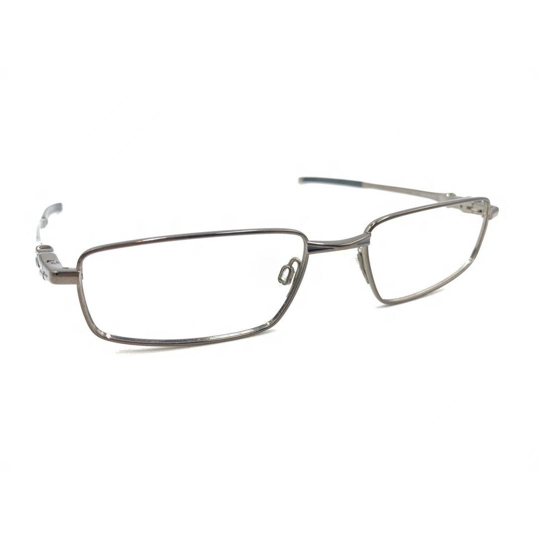 Oakley Chisel 4.0 Black Chrome Gunmetal Silver Eyeglasses Frames