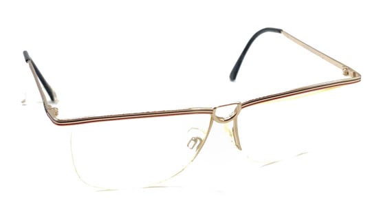 小物 archive GUCCI half-rim eyewear Gucci Eyewear half-rim geometric-frame Sunglasses | Gold