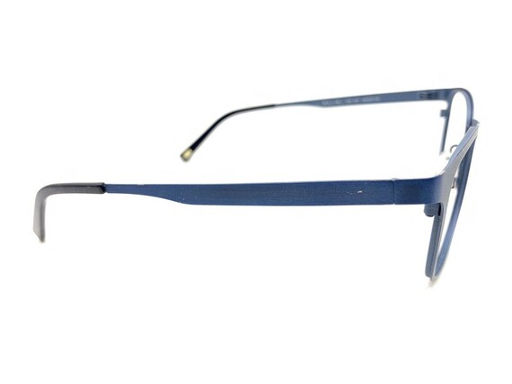 Kliik 545 221 Matte Blue Square Eyeglasses Frames… - image 4