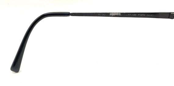 Modo Black Titanium Metal Rectangle Eyeglasses Fr… - image 9