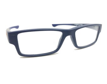 Oakley Airdrop XS OY8003-0248 Blue Orange Eyeglasses Frames 48-14 128 Kids Youth