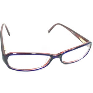 Kate Spade Layla 01U7 Lila Röda Rektangulära Glasögonbågar 52-15 135