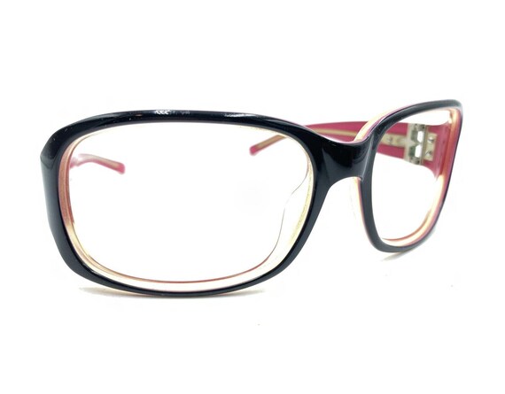 Smith Black Pink Rectangle Wrap Sunglasses Frames Women Men  display picture 3