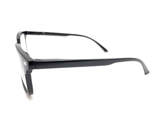 DJ011 Retro Black Rectangle Eyeglasses Frames 52-… - image 7