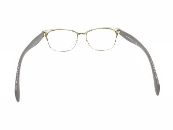 Prada VPR 65R DHO-1O1 Brown Gold Cat Eye Eyeglass… - image 5