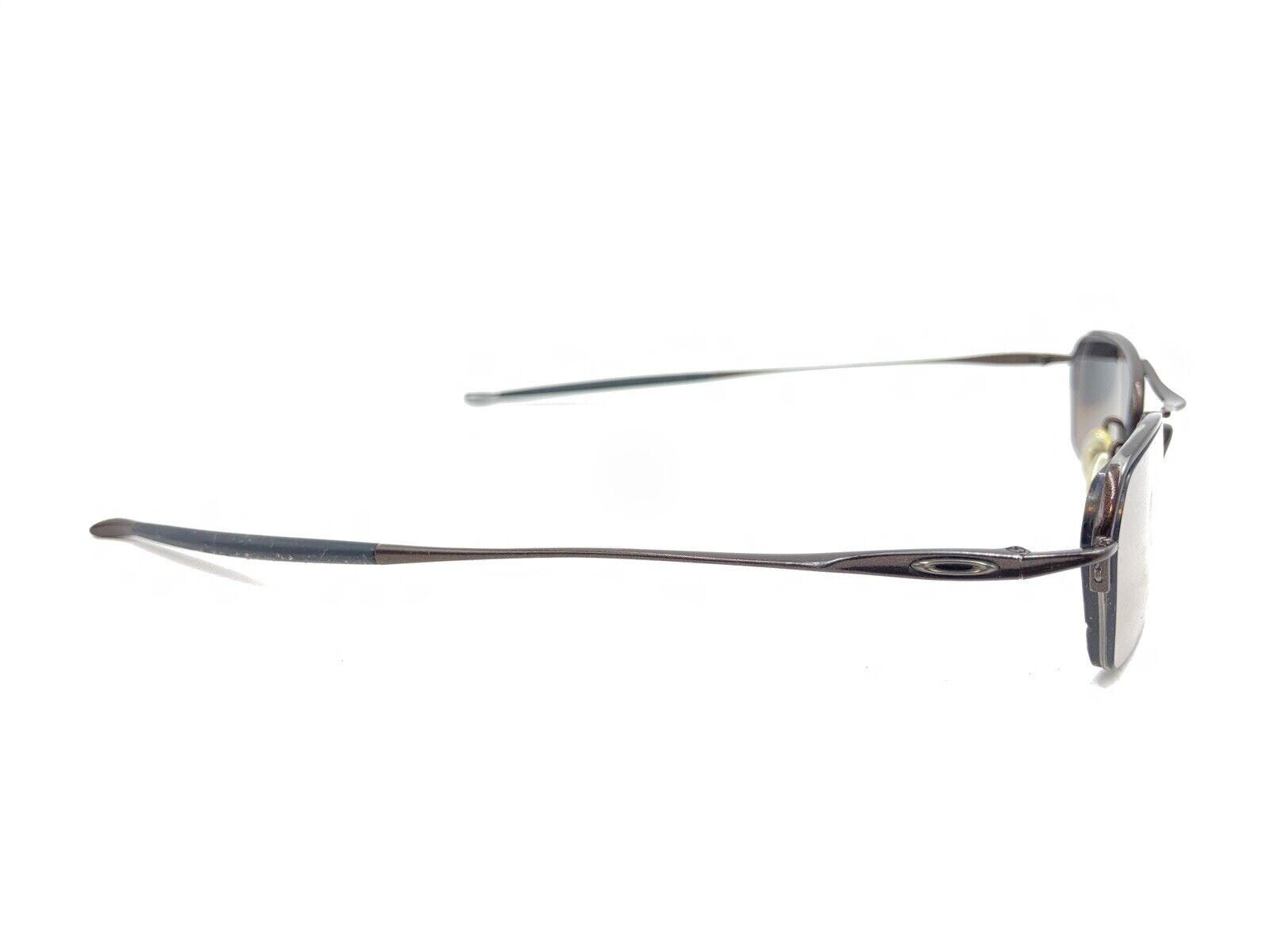 Oakley Hollowpoint 2.0 Polished Brown Metal Half Rim