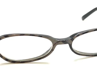 Burberry B8423 07A8 Black Oval Eyeglasses Frames 51-16 130 Italy Designer