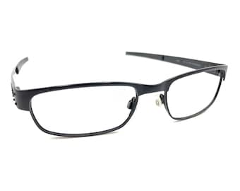 Oakley Metal Plate 22-198 Matte Black Eyeglasses Frames 53-18 140 Designer