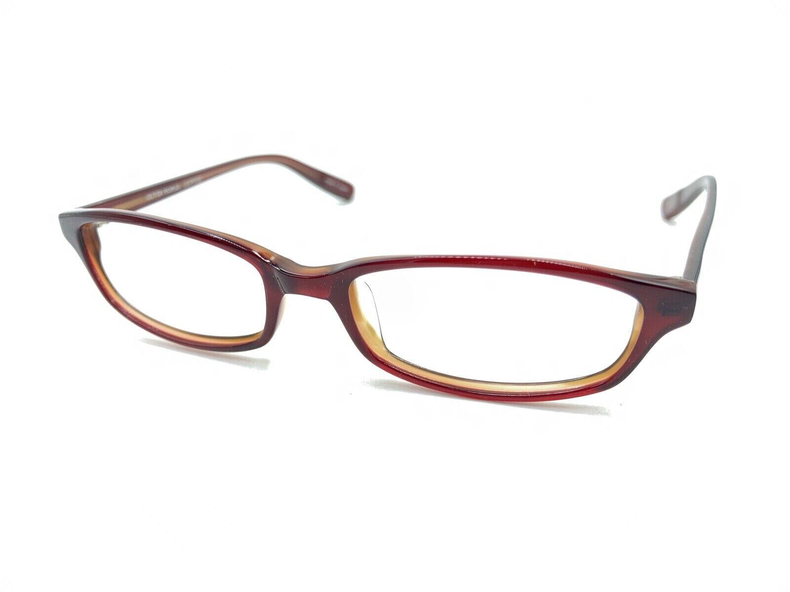 Lunettes Oliver Peoples Maria - Monture Ovale Acétate Rouge Vin - Neuf Sans étiquette | Unisexe