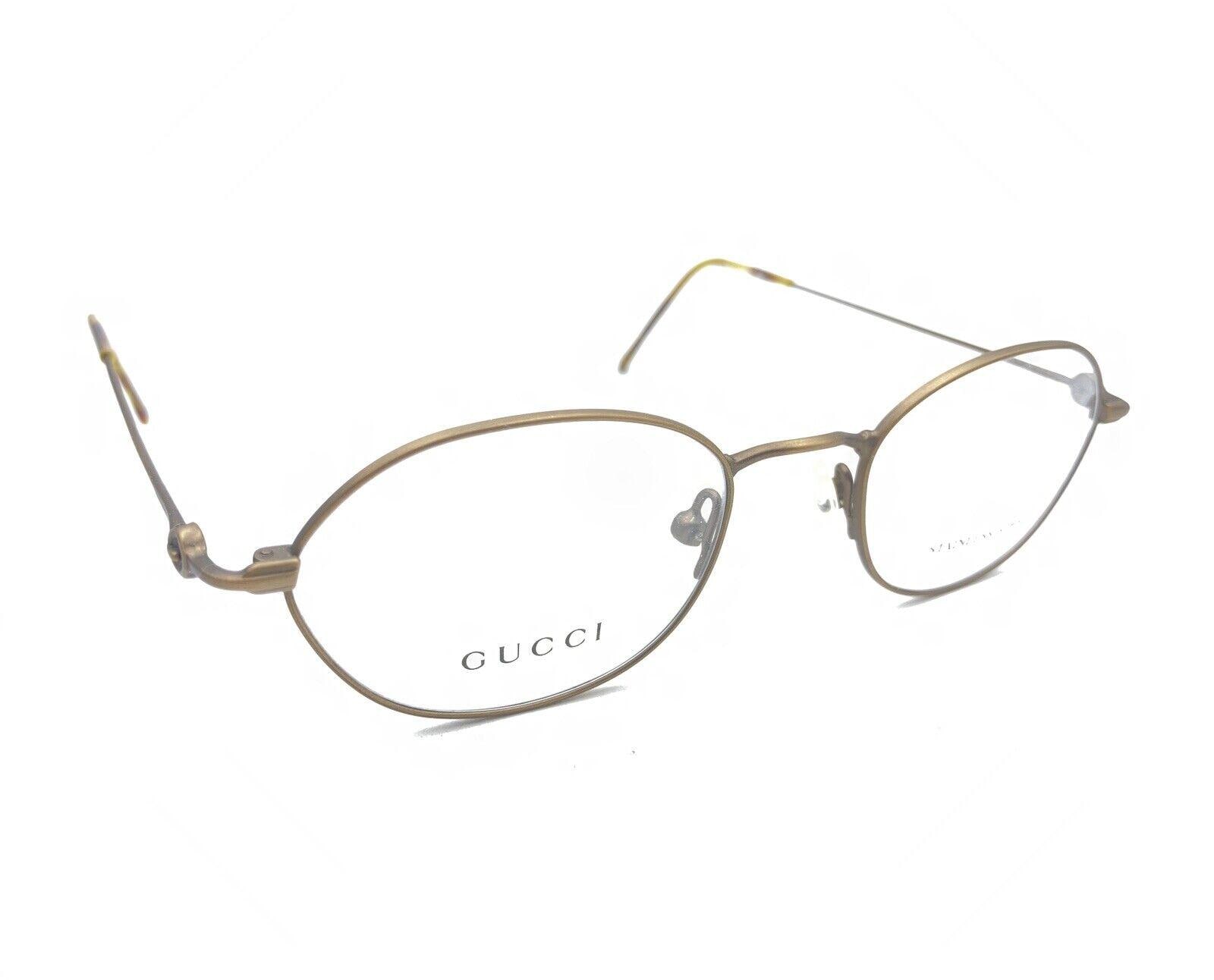Gucci GG 2623 8GK Bronze Brown Tortoise Oval Eyeglasses  display picture 2
