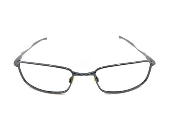 Oakley Casing Polished Black Rectangle Eyeglasses… - image 2