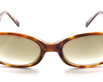 Coach S417 DTT Brown Tortoise Oval Sunglasses made in Italy w/ brown tinted lens Coach S417 DTT Brown Tortoise Oval Sunglasses Brown Lens 130  main image 2