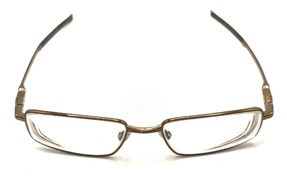 Oakley Chisel 4.0 Brown Chrome Rectangle Slim Eye… - image 3