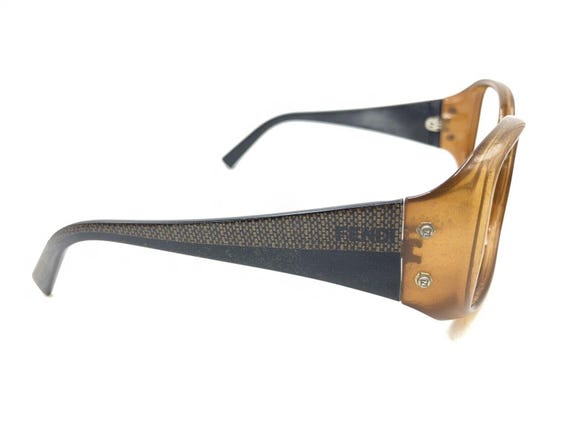 Fendi Translucent Brown Sunglasses Frames 125 Ita… - image 4