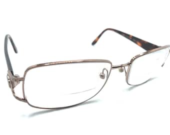 VERSACE Eyeglasses Frames Brown Clear Silver RAP8804aa‎ RC007 H12568 VERSACE Eyeglasses Frames Brown Clear Silver Rap8804aa RC007  main image 2