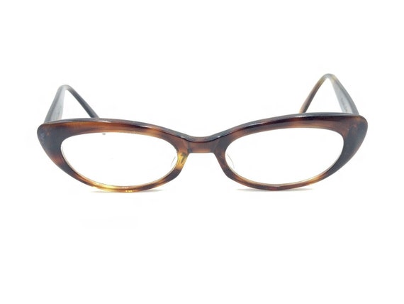 Bausch & Lomb Vintage Tortoise Brown Cat Eye Eyeg… - image 6