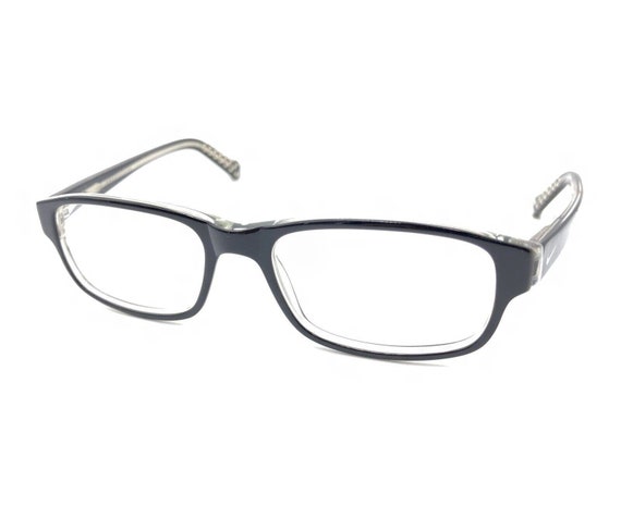 Nike Black Crystal Acetate Rectangular Eyeglasses… - image 8