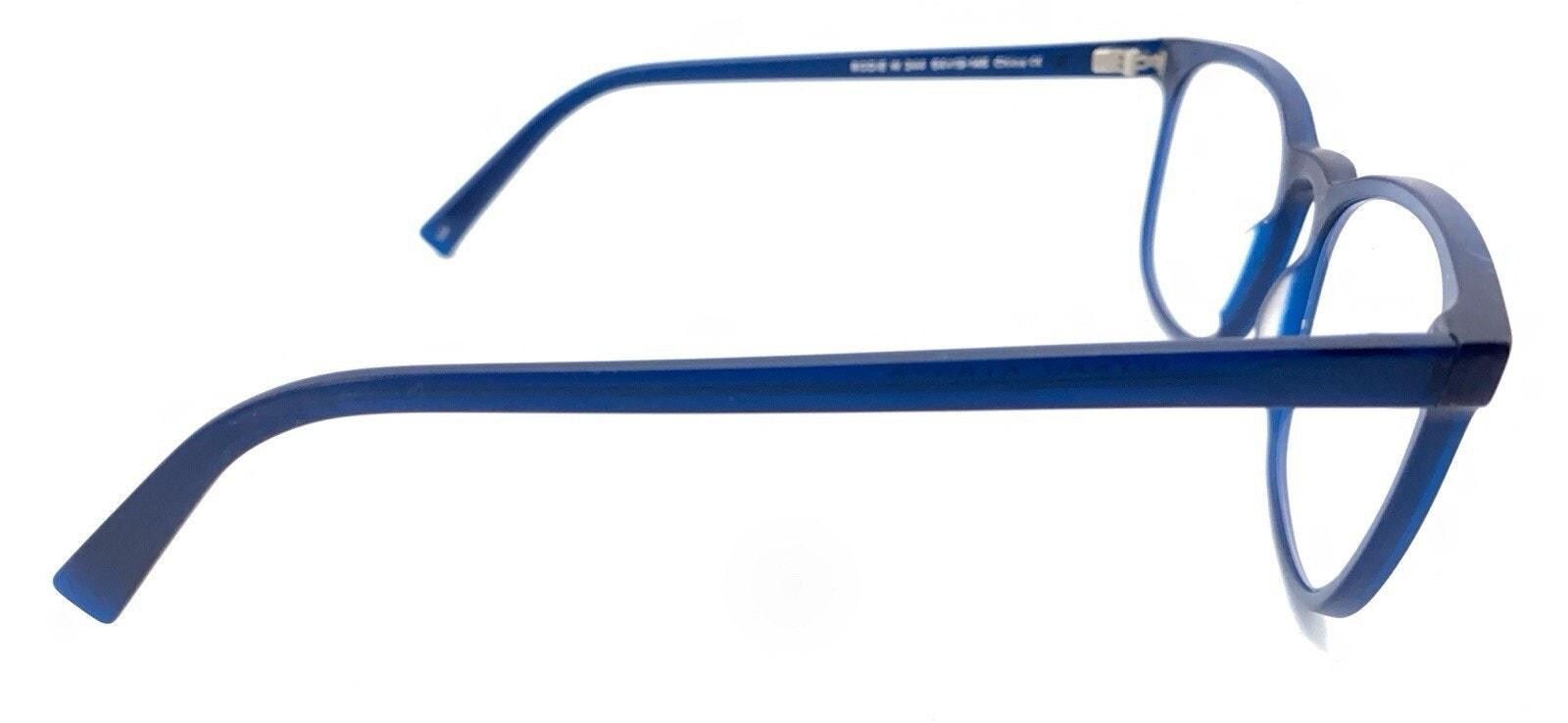 Warby Parker Blue Light Glasses Navy Rectangular Frames 50-20-145 NEW w/ Case Blue Plastic Warby Parker Eyeglass Frames for sale | eBay main image 4