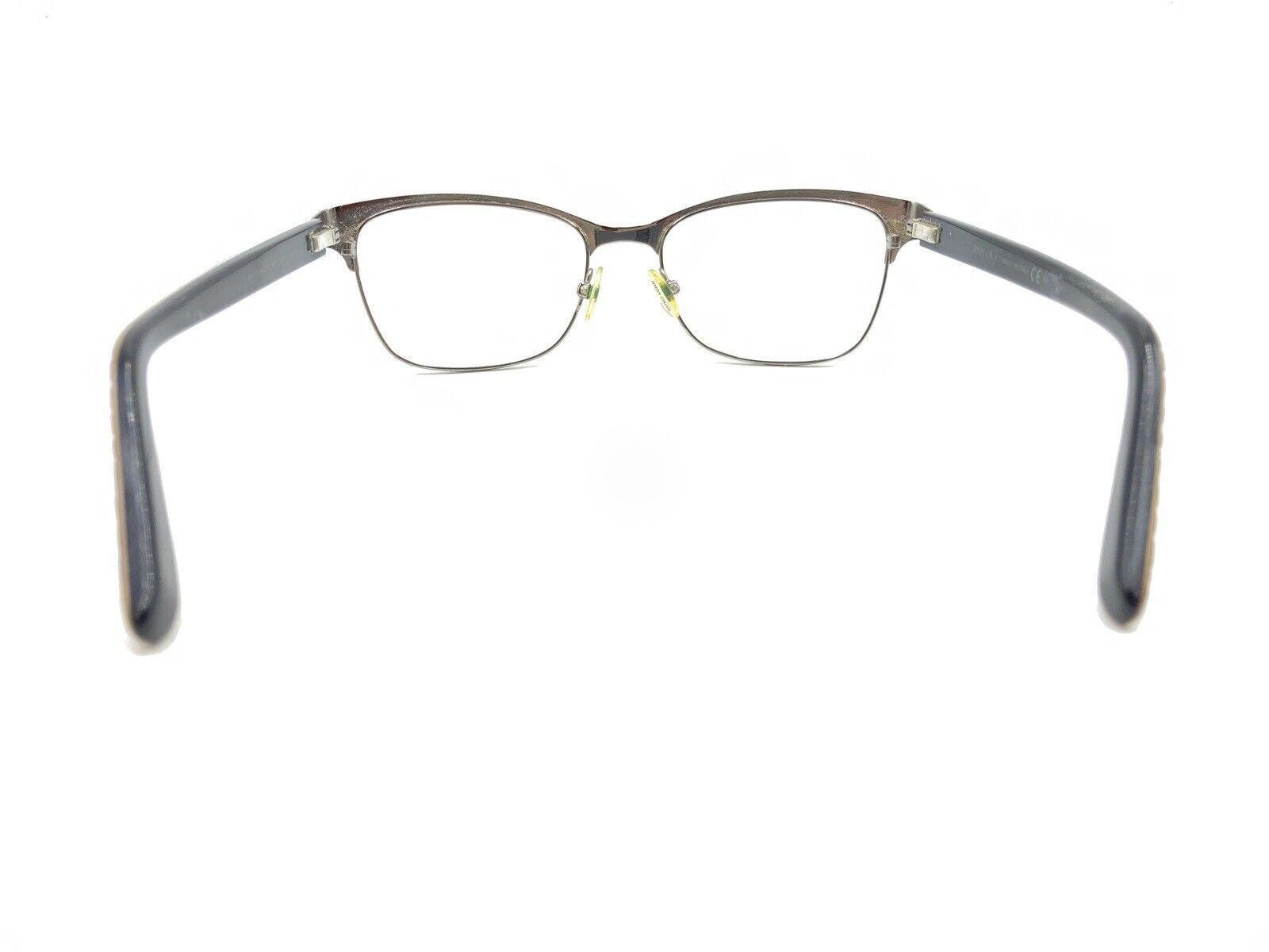 Jimmy Choo 99 6UO Black Silver Snake Skin Eyeglasses Frames  display picture 1