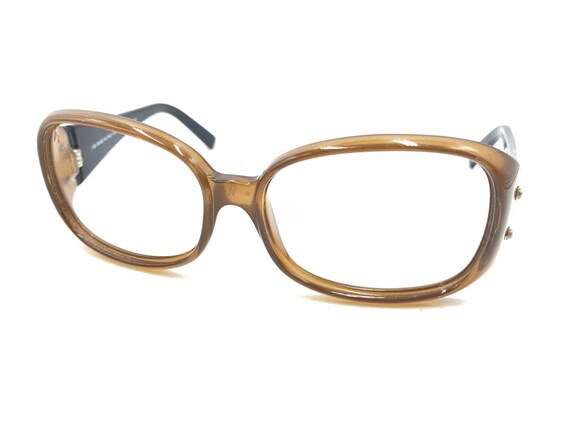 Fendi Translucent Brown Sunglasses Frames 125 Ita… - image 7
