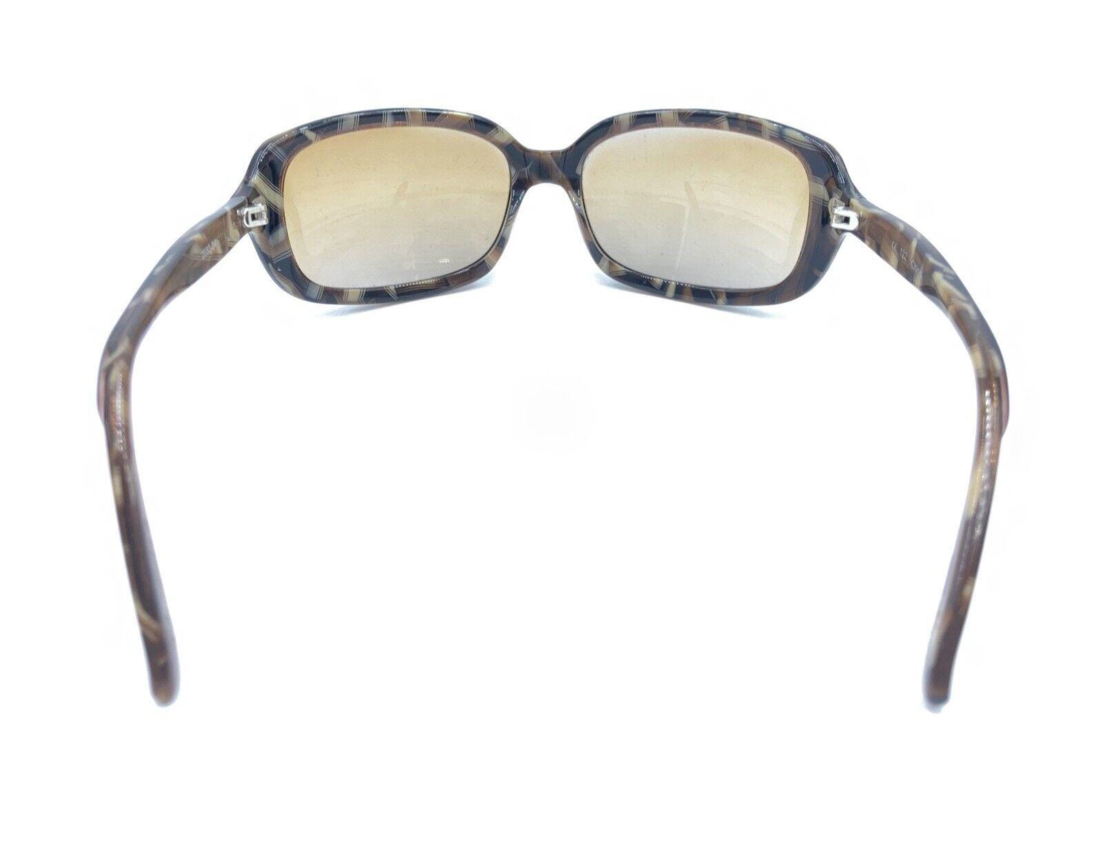 Oakley Vintage Women’s Disguise Sunglasses 2030-04 Oakley Disguise 2030-04 Brown Rectangle Wrap Sunglasses  main image 2