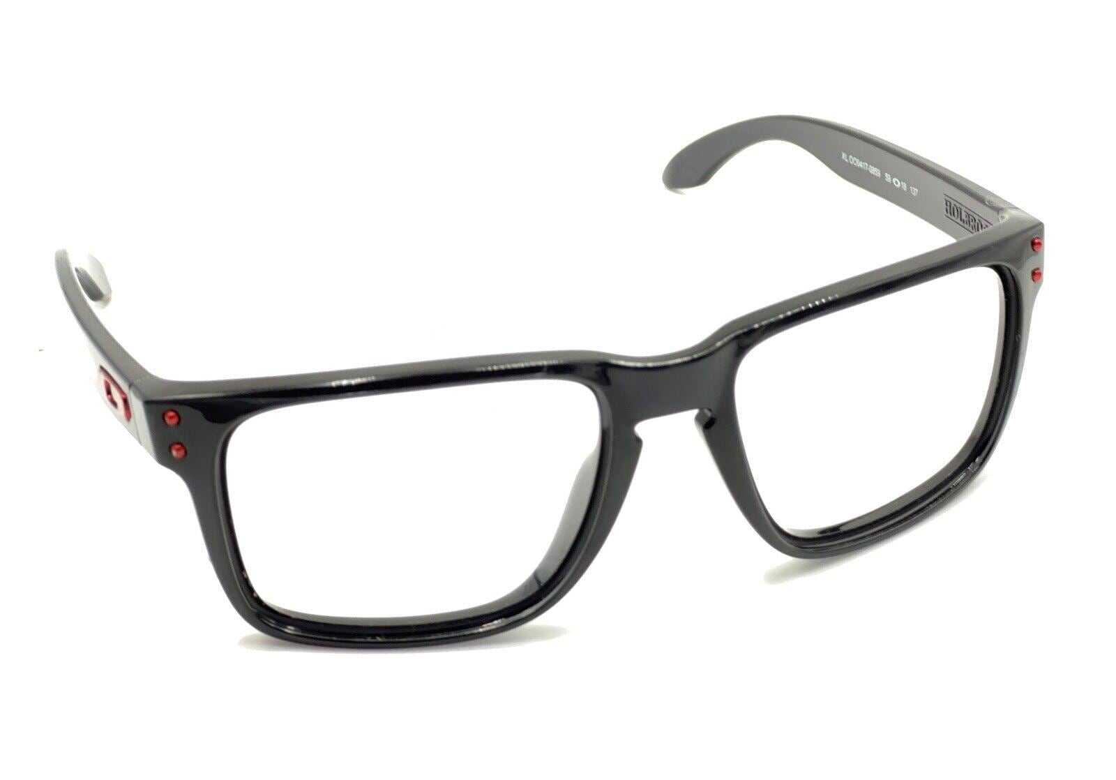 Oakley Holbrook XL OO9417-0859 Black Red Square Sunglasses Frames
