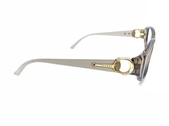 Gucci GG 3204 Q7O Translucent Brown Beige Eyeglas… - image 4