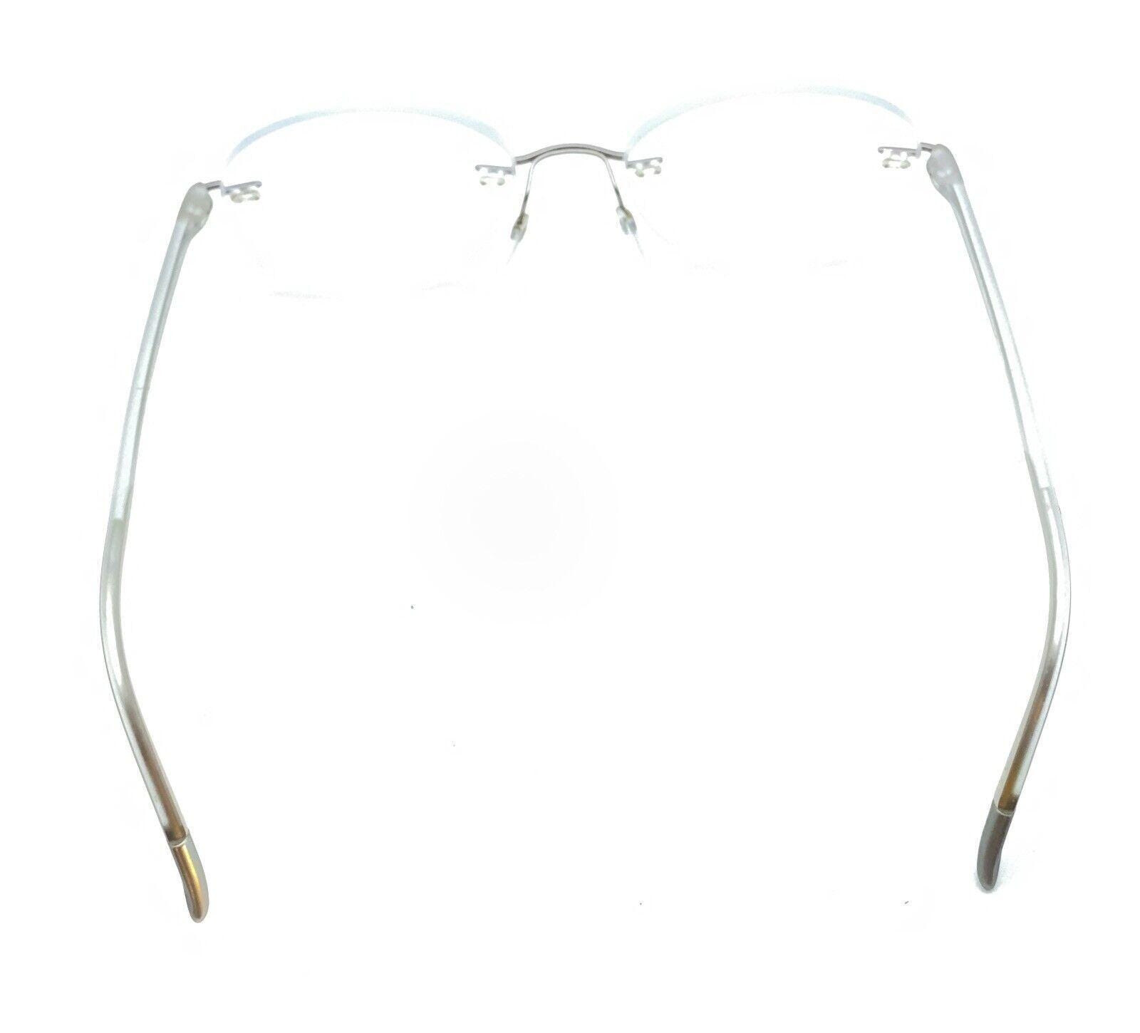 Silhouette 4379 40 6054 Titanium Silver Rimless Eyeglasses  display picture 2