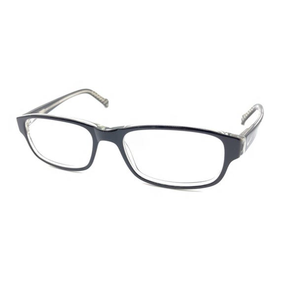 Nike Black Crystal Acetate Rectangular Eyeglasses… - image 8