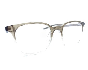 Nike 7124 211 Light Brown Clear Gradient Square Eyeglasses Frames 50-19 145