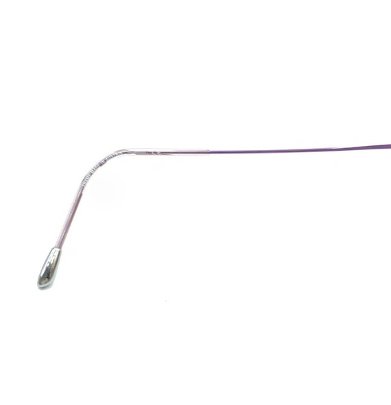 Silhouette 5515 70 3540 Titanium Purple Rimless E… - image 10