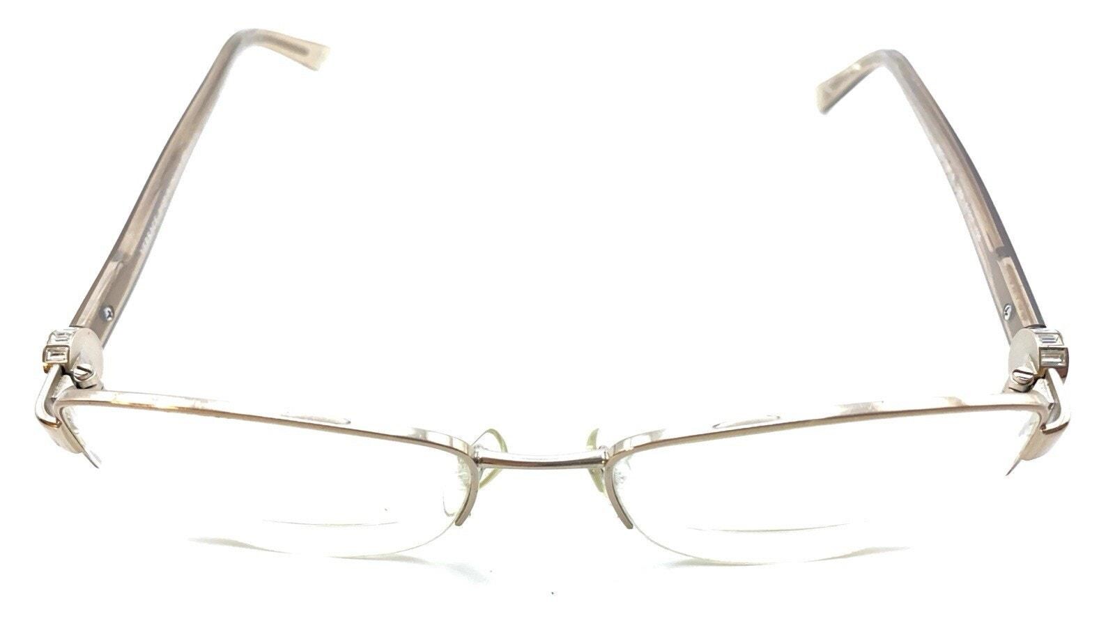 Versace Eyeglass MOD 1187‑B 1052 Brown/Gold – 51‑17‑135 Used (Damaged Case) Vintage Versace Eyeglasses MOD. 1118 1187 Made In Italy 52  main image 3