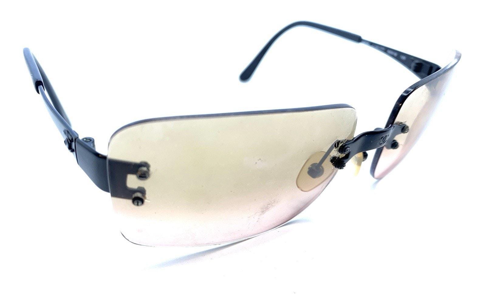 Chanel Sunglasses Rimless - Etsy