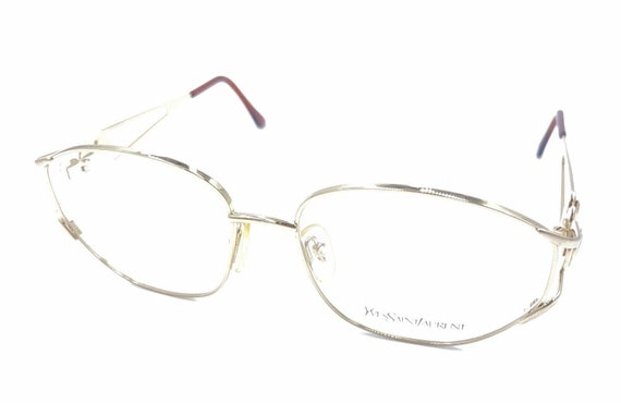 Yves Saint Laurent NEW Vintage 4069 Y101 Gold Eye… - image 8