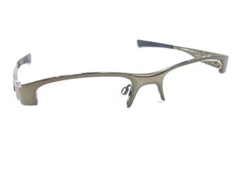 Oakley Gasser 0.5 OX5088-0252 Ti Pewter Half Rim Eyeglasses Frames 52-19 139