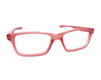 Monturas de gafas Oakley Shifter XS OY8001-0750 Frosted Red Pink 50-15 128 para niños